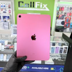 PINK iPad 10th Generation $269 or $60 Down! iPhone
