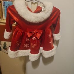 Baby Christmas Dress Disney Store 3 To 6 Months