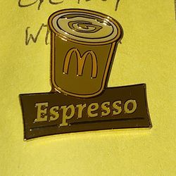 McDonald Expresso Enamel Pin