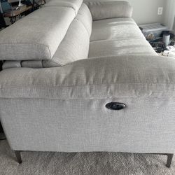 Living Spaces Electric Modern Oversized Loveseat