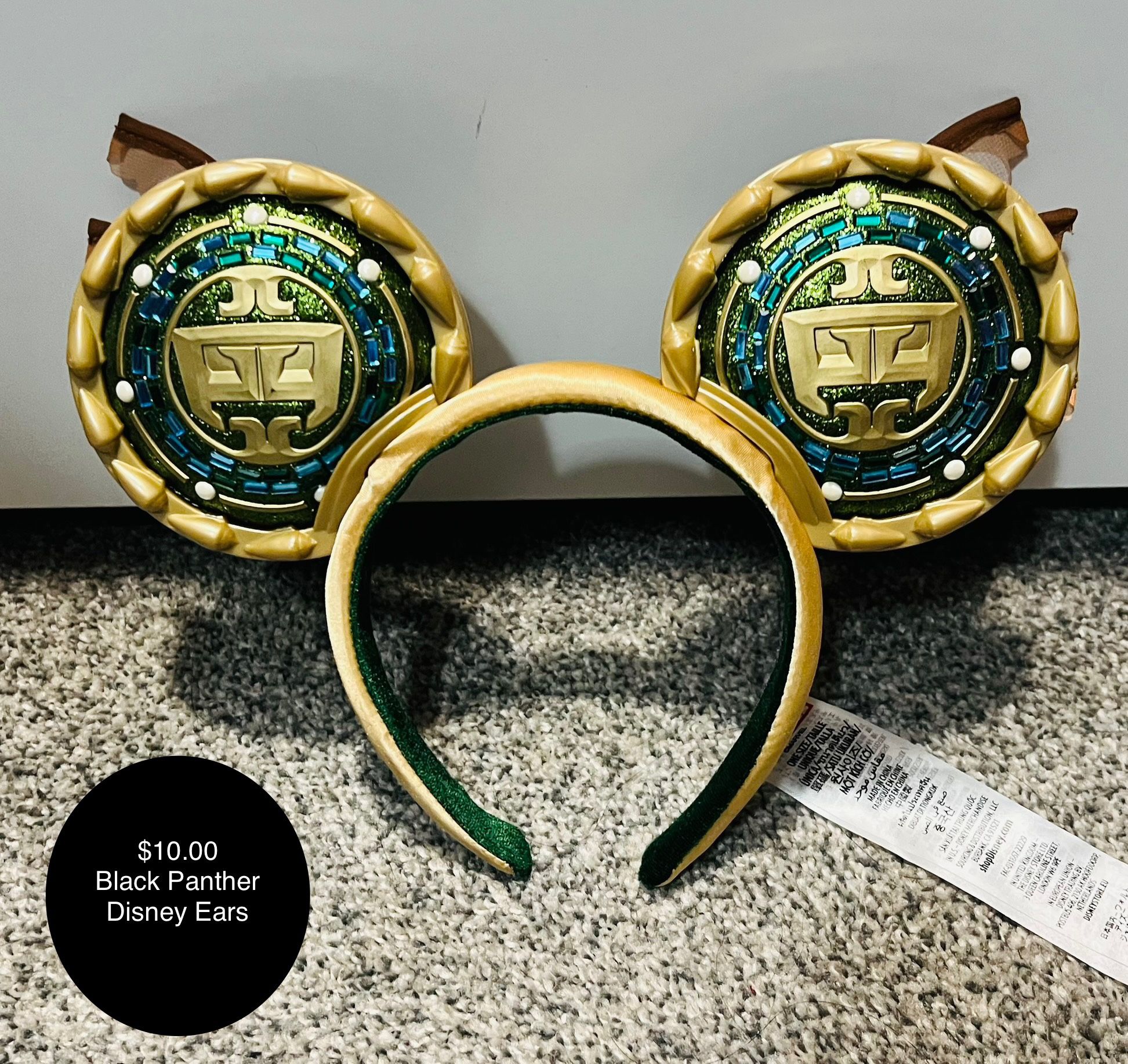 Disney Black Panther Ears