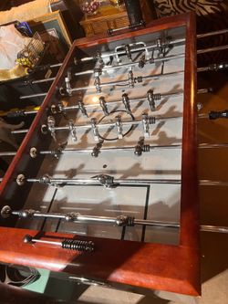 Foosball table and