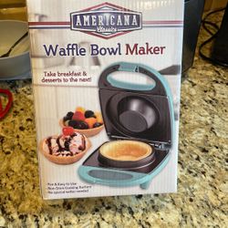 Brand New Waffle Bowl Maker