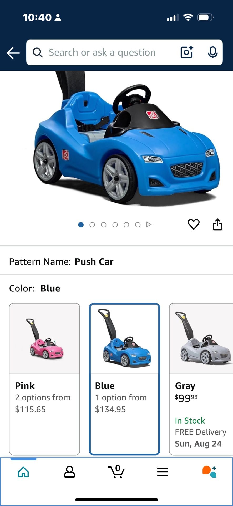 Step 2 Push Car 