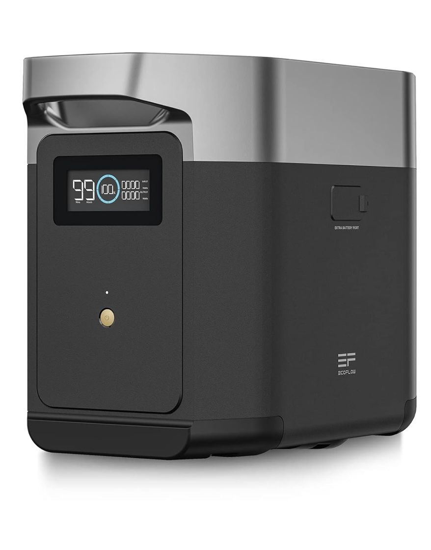 EF ECOFLOW Delta 2 Smart Extra Battery, 1024Wh LiFePO4 Expansion Battery for Power Station DELTA2
