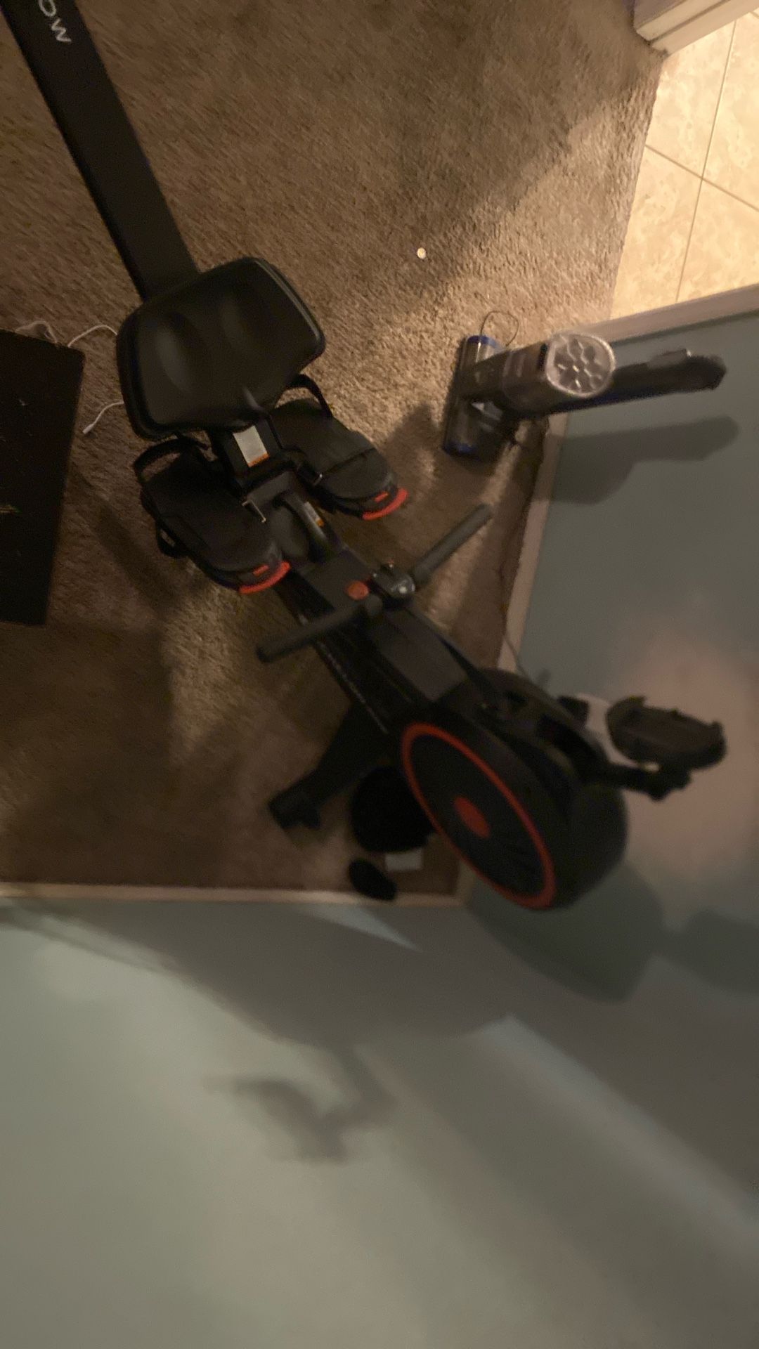 echelon row rower