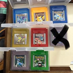 Gameboy Pokémon Games