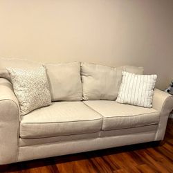 Laural Brand Beige Sofa