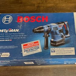Bosch PROFACTOR 18V Hitman 1 9/16in SDS Max Rotary Hammer drill