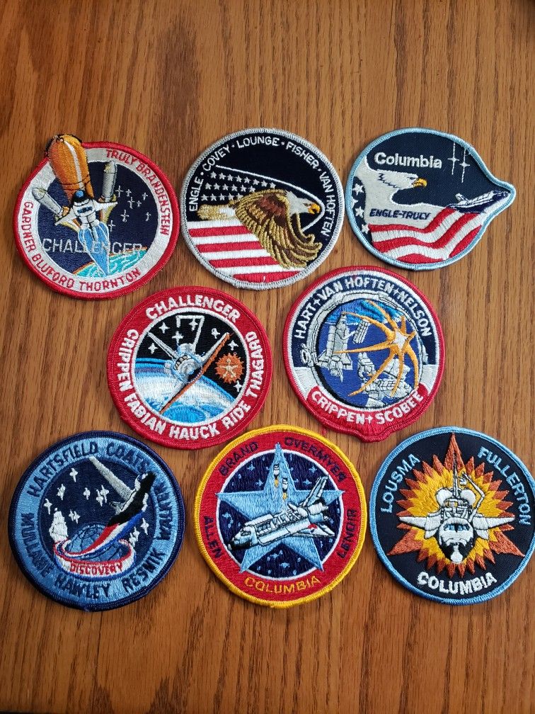 Vintage Space Exploration/Astronaut Patches