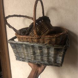Wooden Baskets 