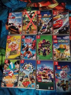 Nintendo switch games, $15 each