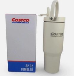 Costco Tumbler 32 oz beige
