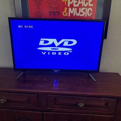 Flat Screen TV DVD player Combo