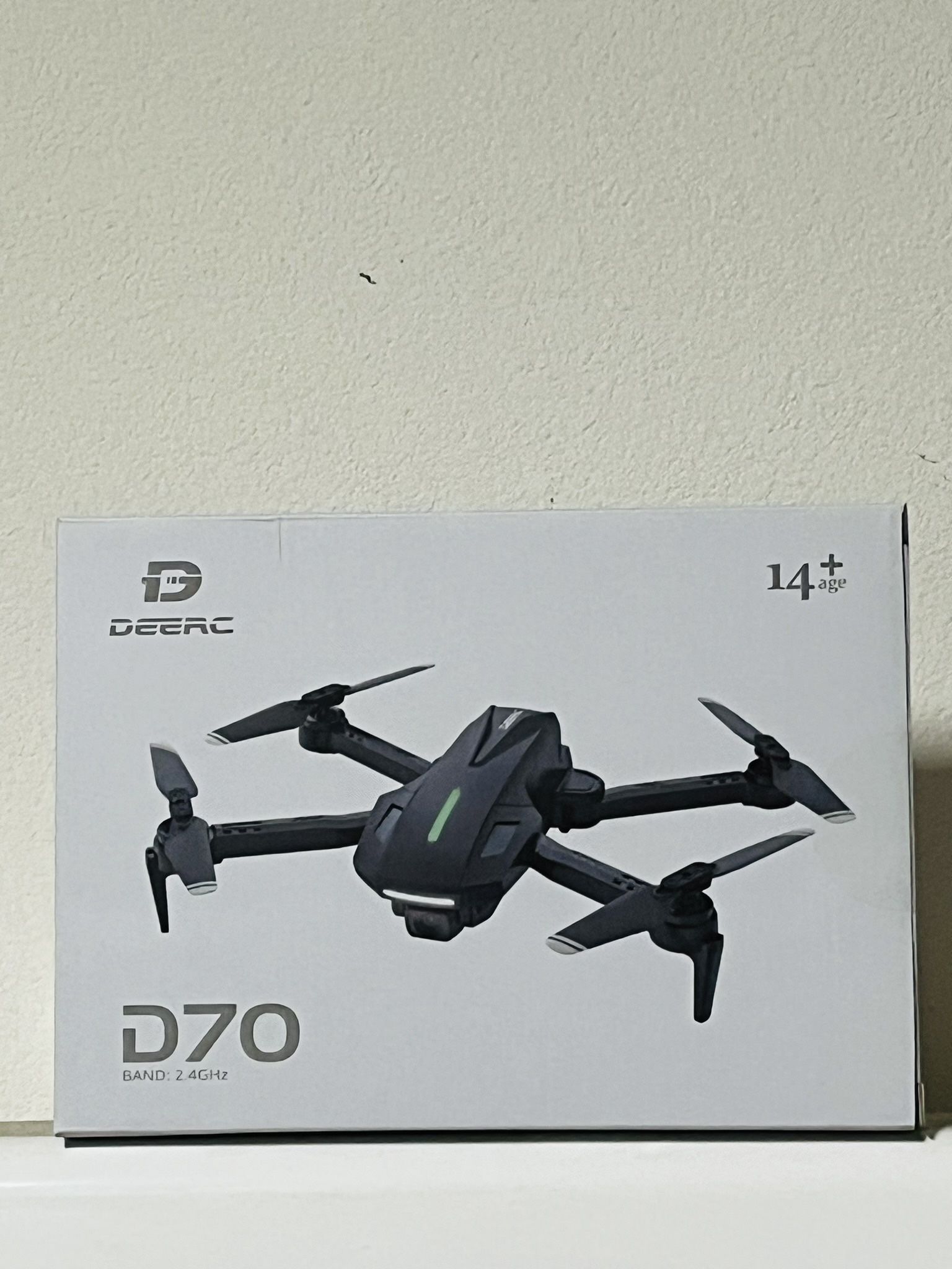 Brand New  DEERC Drone with Camera, D70 Drones with Camera for Adults 1080P HD