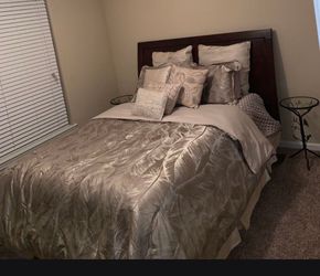 Queen bed frame