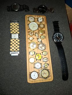Bunch of rare vintage watches