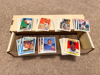 1989 Topps Baseball 700+ Vintage Cards Lot – MLB Stars, All-Stars & Legends