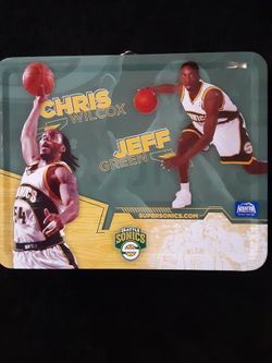 Seattle Super Sonics Metal Lunch Box
