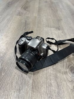 Canon EOS 35mm Film SLR Camera with Lens