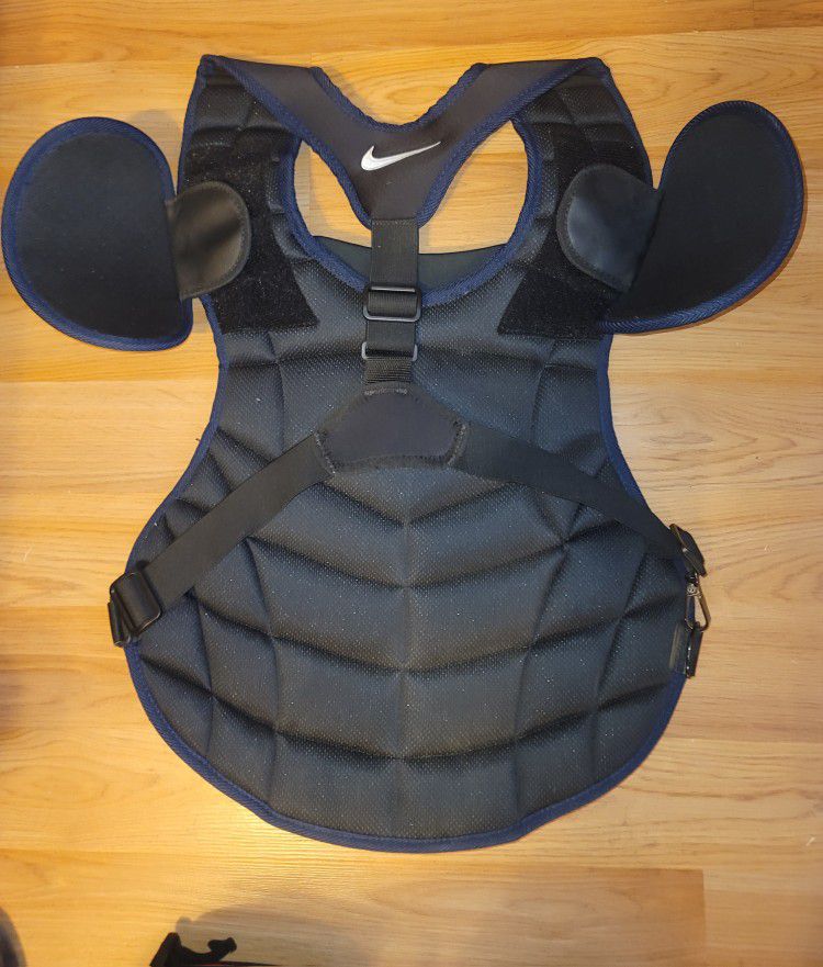 Nike Vapor Catcher Chest Protector Vest Protection Size 17” Baylor  University