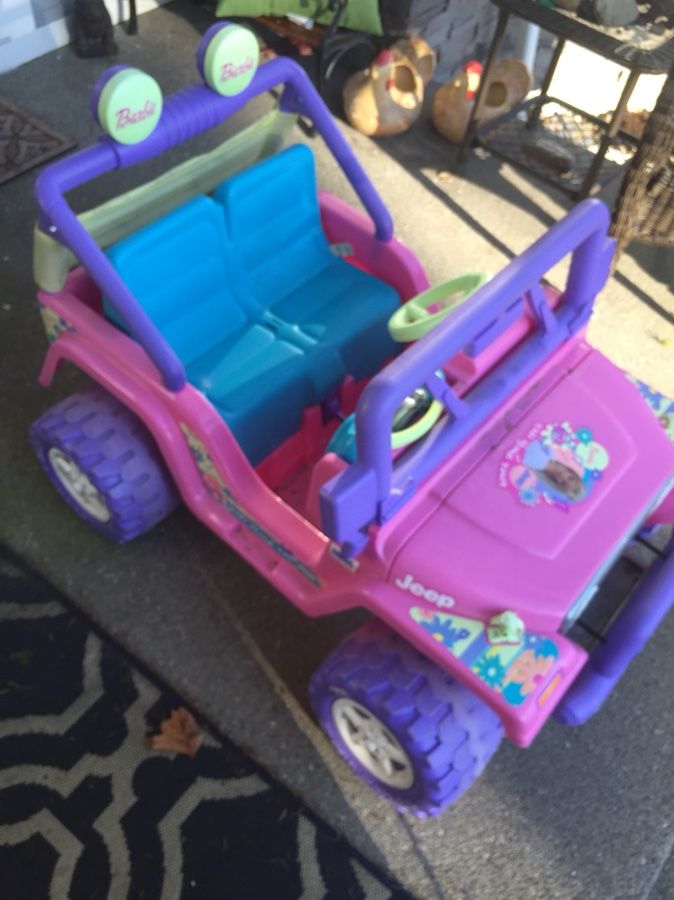Barbie take along tunes jeep discount