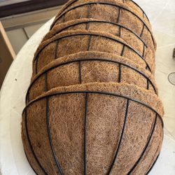 Brand New 6 PCs Half Round Flower Pat