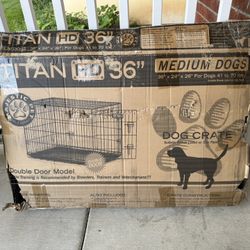 Titan 36” Dog Crate