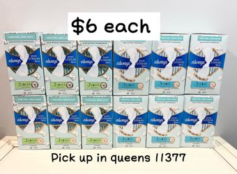 Always Pure Cotton Pads -$6 each