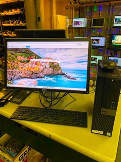 Dell optiplex 7060 mini desktop computer  I5-8500T @ 2.10 GHz  8gb Ram  500gb ssd Windows 11 pro. Nothing wrong! No trades. Pick up only We’re open Mo