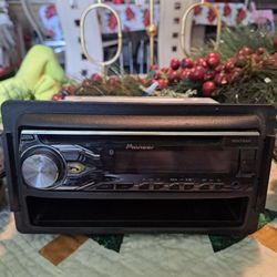 Pioneer bluetooth radio.