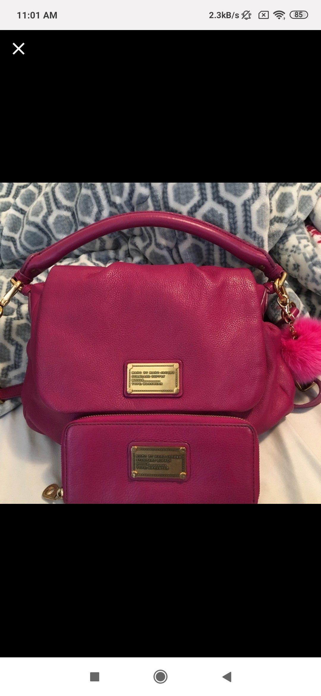 Marc by marc jacobs bag and wallet