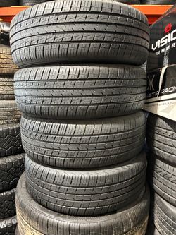Set of 4 matching tires all season mahave crossover 225/65R17
