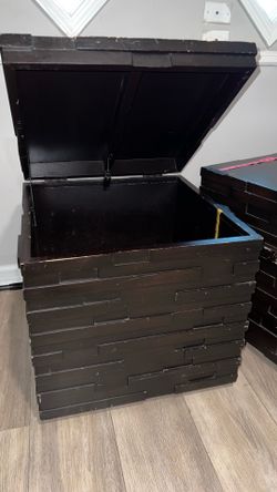 storage (ottoman side table living room bedroom hallway decor)