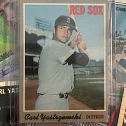Carl Yastrzemski - 20 Baseball Cards (1970 To 2003)