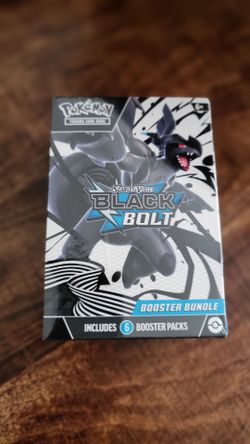 Black Bolt Pokémon Booster Bundle