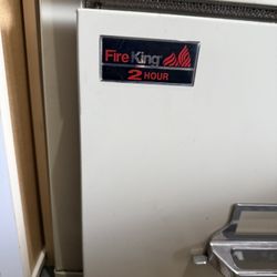 Fire King 2 Hr 4 Drawer File Cabinet