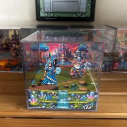 enchanted castle 3D handmade
