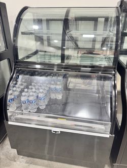 NEW 🧊 Polarman 35 2/5" Refrigerated Air Curtain Merchandiser Commercial Cooler NSF ETL 