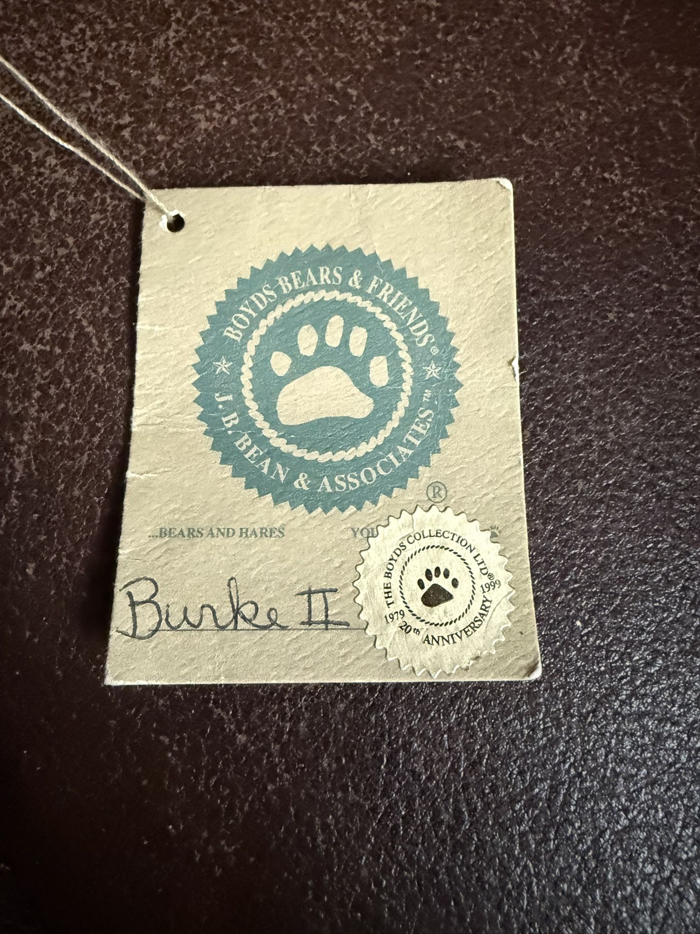 Boyd’s Bear Burke 2