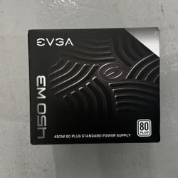 EVGA 450w 80 plus power Supply