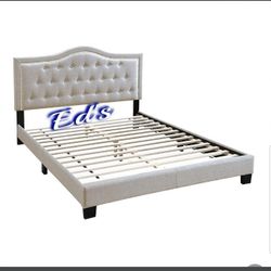 BRAND NEW QUEEN PLATFORM BED FRAME ONLY $179