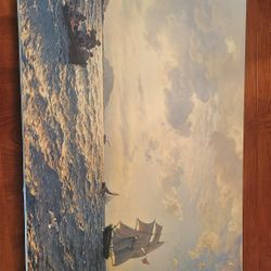 Large Maritime Canvas Art Print