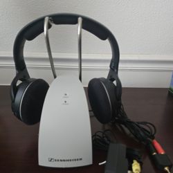 Sennheiser HDR 120 Wireless Headphone, Charging Dock Cradle And Power Supply