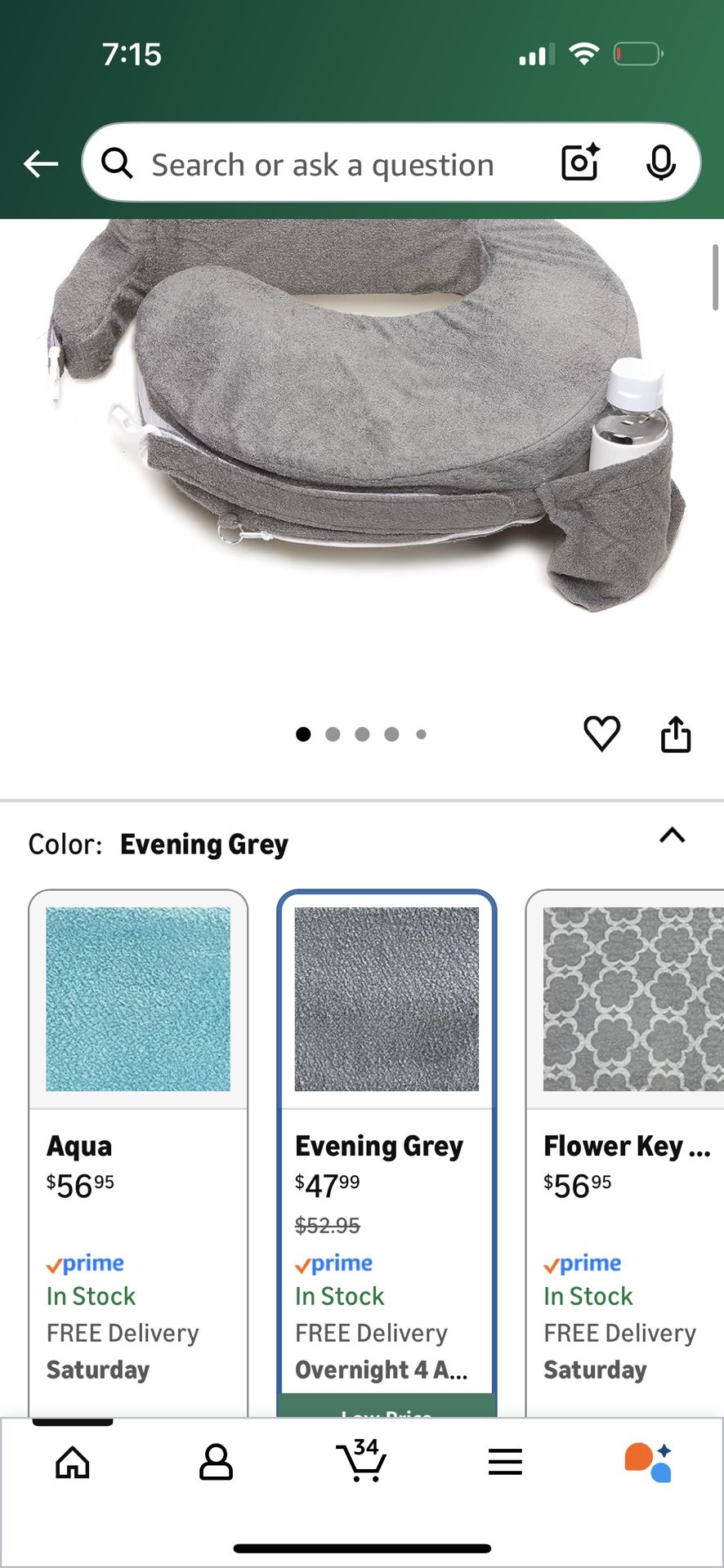 My Breast-friend Breastfeeding Pillow