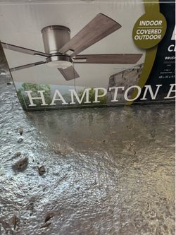 Hampton bay ceiling fan 48”