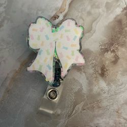 Bow  Badge Reel