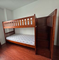 El Dorado Bunk bed twin with mattress