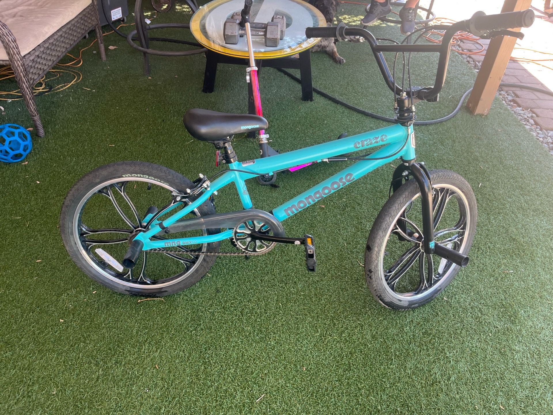 Mongoose BMX bike