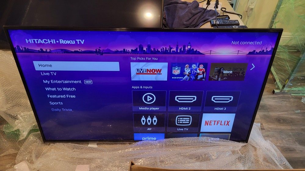 Hitachi 55inch Smart Tv